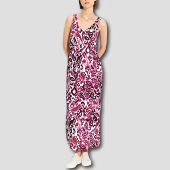 Maxi-Kleid mit Allover-Print