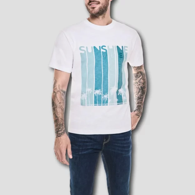 T-Shirt mit Frontprint