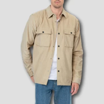 Cord-Overshirt von KEY LARGO