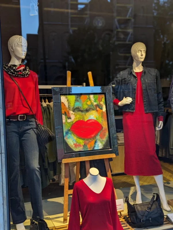 Kunst im Schaufenster startet 1