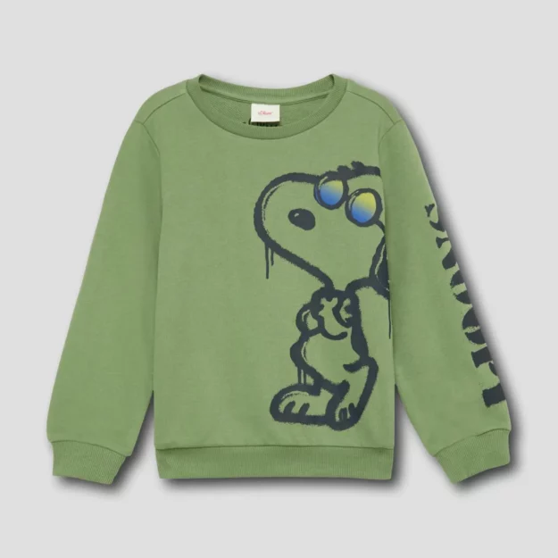 Sweatshirt mit Snoopy Print