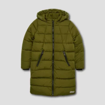 Puffer Mantel mit 2-Wege-Zipper